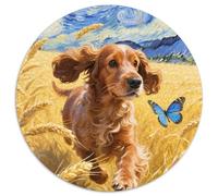 English Cocker Spaniel 1000 Teile Puzzle Für Erwachsene Familien-Challenge Stressabbau-Puzzle Gedächtnis Trainieren Für Die Ganze Familie, Geschenke Für Frauen & Männer 1000pcs (67.5x67.5cm)