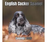 English Cocker Spaniel Calendar 2026: 14-Month Organizer from Nov 2025 to Dec 2026 | Perfect for Home, Office, School & Family Scheduling, For Men , Women , Girls , Boys