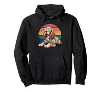 English Cocker Spaniel Gafas De Sol Hawái Playa Verano Sudadera con Capucha