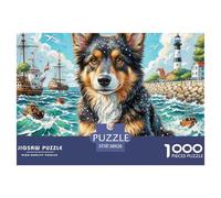 English Cocker Spaniel Puzle De 1000 Piezas Rompecabezas DIY Mascotas Lindas Juego Educativo Rompecabezas para Adultos Y Niños Juguete Colorido para Niños De 8 A 12 Años38x26cm/1000pcs