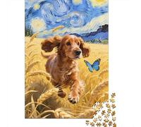 English Cocker Spaniel Puzzle 1000 Piezas Adultos Juego De Pasatiempo Creativo MaEducación Regalos A Partir De 14 Años 1000pcs (75x50cm)