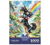 English Cocker Spaniel Puzzle 1000 Piezas Rompecabezas DIY Mascotas Lindas Juego Educativo Juegos De Rompecabezas para Toda La Familia Juguete Colorido para Niños De 8 A 12 Años70x50cm/1000pcs