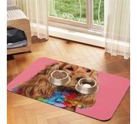 English Cocker Spaniel,Waterproof Pet Feeding Mat,PU Leather Placemats for Cat Dog Water Bowl,Food Mats,30x45cm