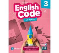 English Code 3 Activity Book & Interactive Activity Book and DigitalResources Access Code