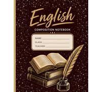 English Composition Notebook: College Ruled