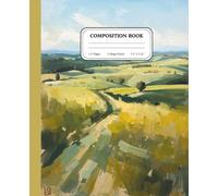 English Countryside Notebook College Ruled Journal Inspired by Rolling Hills & Rural Landscapes: British Pastoral Views, Green Fields & Quiet Village ... Reflection, Travel Inspiration & Daily Use