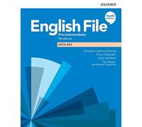 English File Fourth Edition Pre-Intermediate Workbook with Answer Key