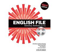 English File third edition: English File 3rd Edition Elementary. Workbook with Key and iChecker