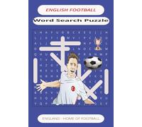 ENGLISH FOOTBALL WORD SEARCH: United Kingdom Football, UK Soccer,