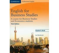 English For Business Studies – Student's Book – 3.ª ed.