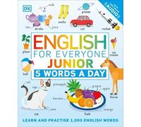 English for Everyone Junior 5 Words a Day (Tapa blanda) DK 5-Words a Day