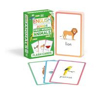 English for Everyone Junior First Words Animals Flash Cards (DK English for Everyone Junior)