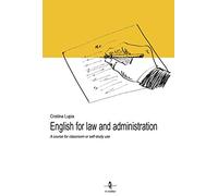 English for law and administration. A course for classroom or self-study use