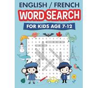 ENGLISH FRENCH Word Search for Kids