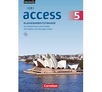 English G Access - G9 - Band 5: 9. Schuljahr - Klassenarbeitstrainer mit Audios und Lösungen online