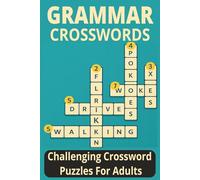 English Grammar Crossword Book: Skill-Building Puzzles for ESL and Native English Speakers (Puzzle Fun)