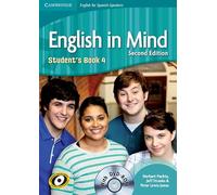 English in Mind for Spanish Speakers 4 Student's Book with DVD-ROM