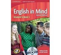 English in Mind for Spanish Speakers Level 1 Student's Book with DVD-ROM (CAMBRIDGE)