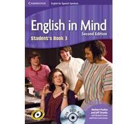 English in Mind for Spanish Speakers Level 3 Student's Book with DVD-ROM (CAMBRIDGE)
