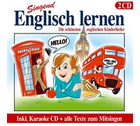 The English Kids - Die schönsten englischen Kinderlieder; Singend englisch lernen; incl. Karaoke CD und aller Texte zum Mitsingen; English School Songs; Old Mac Donalds; The Wheels On The Bus; Itsy Bitsy Spider; My Bonnie Is Over The Ocean; Bingo; Englische Kinderlieder
