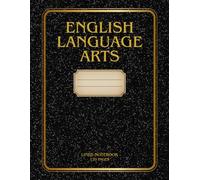 English Language Arts Notebook - Creative Writing and Grammar Practice Journal: 120 Ruled Pages for Vocabulary, Composition and Classroom Activities - Large 8.5 × 11 in Format (RetroNote Series)