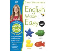 English Made Easy: Early Reading, Ages 3-5 (Preschool): Supports the National Curriculum, Reading Exercise Book (Made Easy Workbooks)