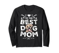 English Mastiff Best Dog Mom Dogs Lovers Funny Mothers Day Manga Larga