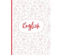 English Notebook: A4 English Notebook with Light Graph Paper | Lined Journal for Students, Essays, and Creative Writing | Composition Book for School and College