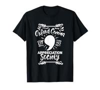 English Oxford Comma Society - Gramática Divertida Camiseta