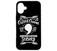 English Oxford Comma Society - Gramática Divertida Carcasa para iPhone 16 Plus