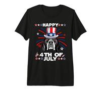 English Pointer Dog Patriotic American 4th of July Dogs Camiseta Premium