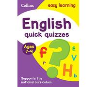 English Quick Quizzes Ages 7-9: Ideal for home learning (Collins Easy Learning KS2)