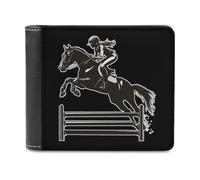 English Riding Hunter Jumper - Cartera plegable para mujer, diseño de caballo