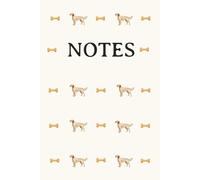 English Setter Cream Notebook: Dog Breeds, Dog, Dogs, Dog Lover, Dog Show, Gift, Birthday, Christmas, Stocking Stuffer, Journal, Exercise Book, ... notebook, College ruled, 120 pages, Paperback