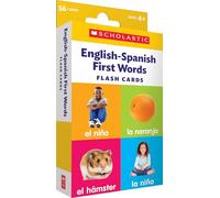 English-Spanish First Words Flash Cards