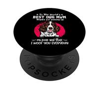 English Springer Spaniel Best Dog Mom Dogs Lover Mothers Day PopSockets PopGrip Adhesivo