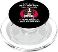 English Springer Spaniel Best Dog Mom Dogs Lover Mothers Day PopSockets PopGrip para MagSafe
