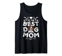 English Springer Spaniel Best Dog Mom Dogs Mothers Day Camiseta sin Mangas