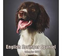 English Springer Spaniel Calendar 2026: 14-Month Organizer from Nov 2025 to Dec 2026 | Perfect for Home, Office, School & Family Scheduling, For Men , Women , Girls , Boys
