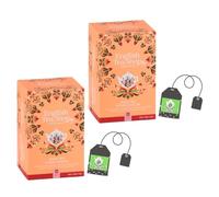 English Tea Shop | Caja Eco Té Blanco Lichi y Cacao | Infusión de Lichi Cacao Canela Coco y Té Blanco - 2 x 20 Filtros
