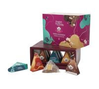 English Tea Shop® | Caja Regalo de Infusiones y Tés ORGÁNICOS, Frutas y Especias | 12 Filtros Mixtos con Infusiones de Hierbas, Sabores de Frutas, Especias y Té Verde Sencha Puro