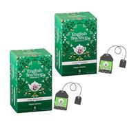 English Tea Shop | Infusión de Té Verde Orgánico con Arroz Tostado, Cacao y Mate | Infusión Adelgazante y Mate - 2 x 20 Filtros en Caja Ecológica (2 x 35 G)
