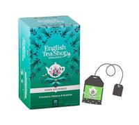 English Tea Shop | Infusión Orgánica Arándano Hibisco Rosa Mosqueta - 20 Filtros en Caja Eco (35 Gr) | Té de hierbas a base de frutas con limoncillo y jengibre sin cafeína