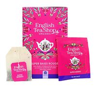 English Tea Shop - Super Berries - Tisana Orgánica de Hibiscus con Fresa, Arándanos y Frambuesa - 40 g