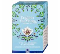 English Tea Shop Té blanco con lila silvestre y arándanos - 20 bolsitas