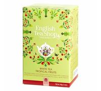 English Tea Shop - Té blanco orgánico con frutas tropicales y citronela - Caja de 20 bolsitas