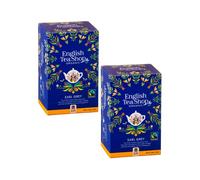 English Tea Shop Té negro orgánico de Ceilán de comercio justo con sabores naturales de bergamota - 2 x 20 bolsitas de té (80 gramos)