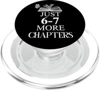 English Teacher 67 Book Just One More Chapter 6-7 Reading PopSockets PopGrip para MagSafe