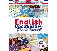 English Vocabulary Cheat Sheets: +2500 English Words for Everyday Use