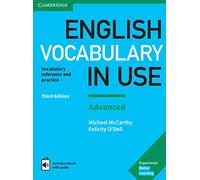 English Vocabulary in Use Advanced. Third edition. Book with Answers and Enhanced eBook.